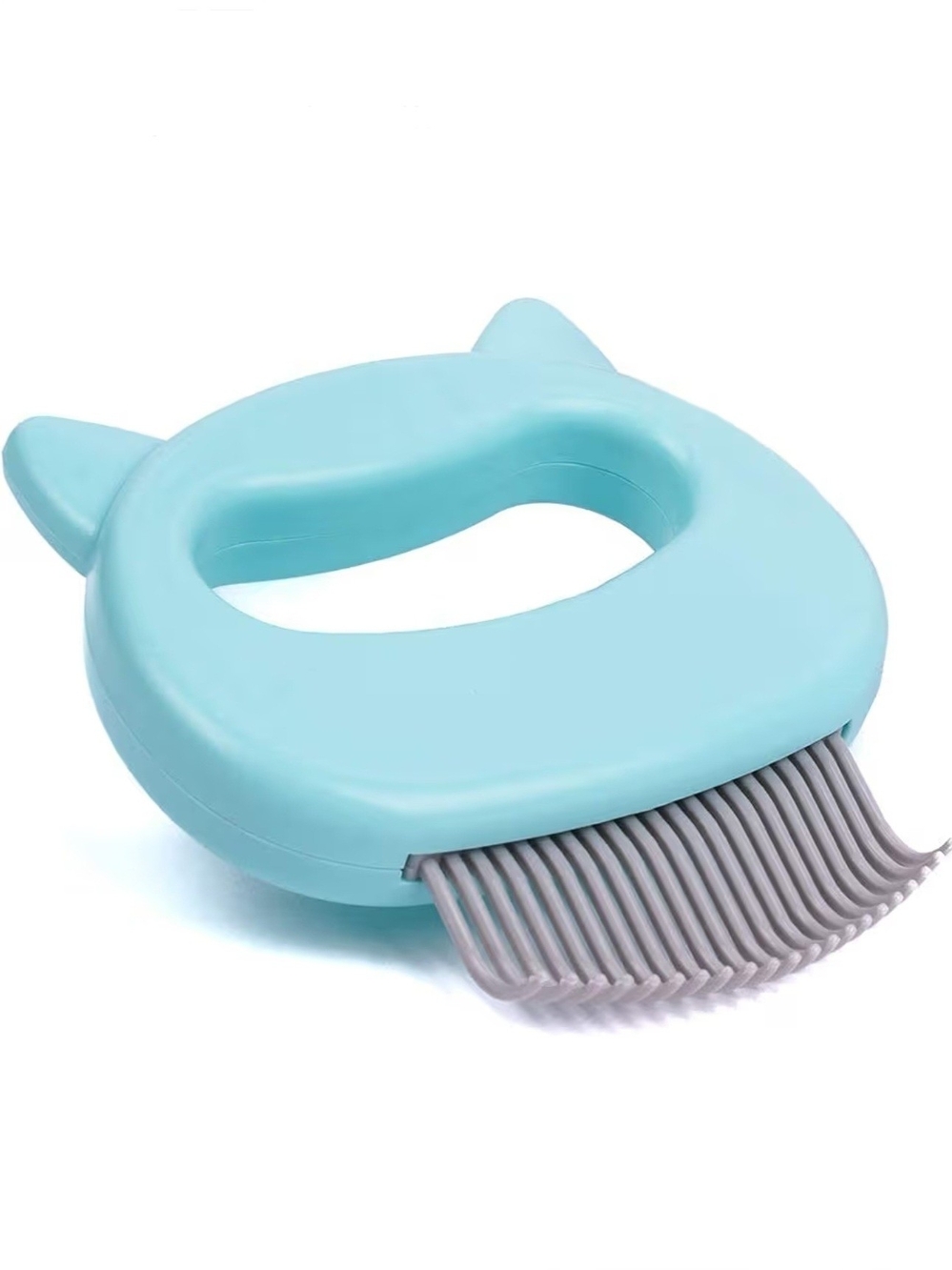 Original Pet Hair Removal Massaging Shell Comb Soft Deshedding Brush Grooming